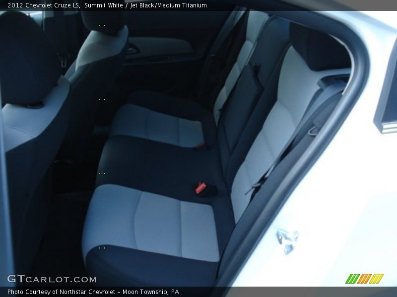 Summit White / Jet Black/Medium Titanium 2012 Chevrolet Cruze LS