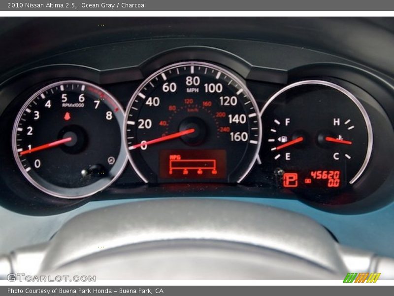 Ocean Gray / Charcoal 2010 Nissan Altima 2.5