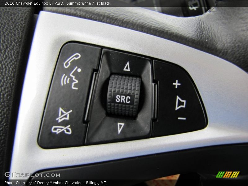 Summit White / Jet Black 2010 Chevrolet Equinox LT AWD