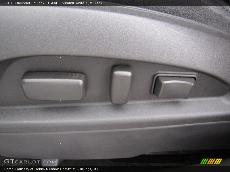 Summit White / Jet Black 2010 Chevrolet Equinox LT AWD