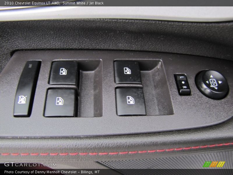 Summit White / Jet Black 2010 Chevrolet Equinox LT AWD
