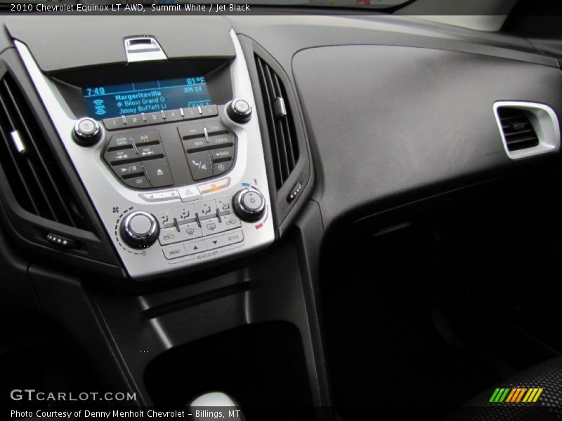 Summit White / Jet Black 2010 Chevrolet Equinox LT AWD