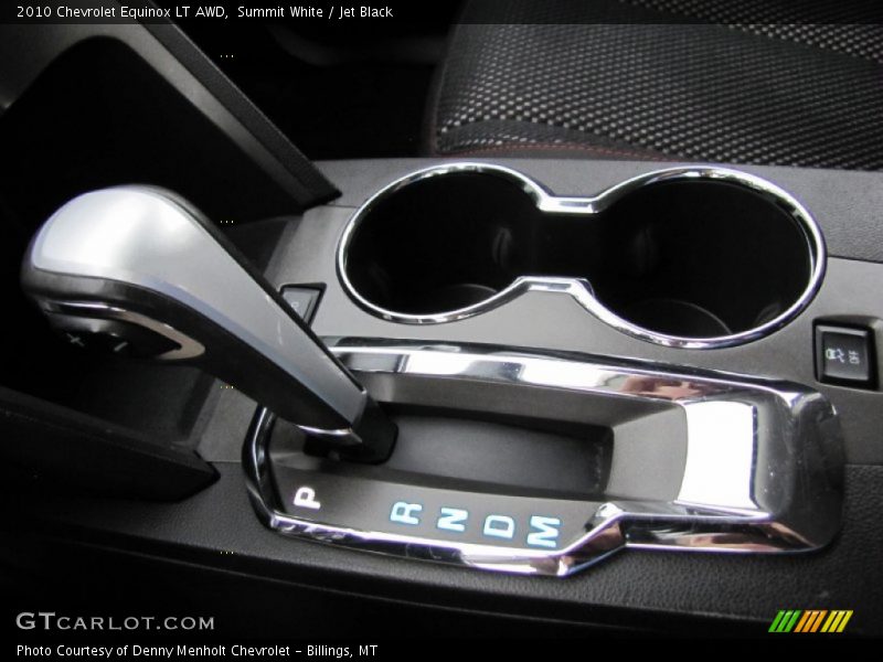 Summit White / Jet Black 2010 Chevrolet Equinox LT AWD