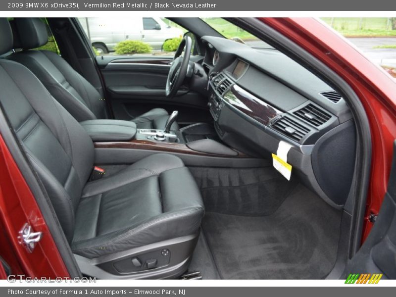  2009 X6 xDrive35i Black Nevada Leather Interior