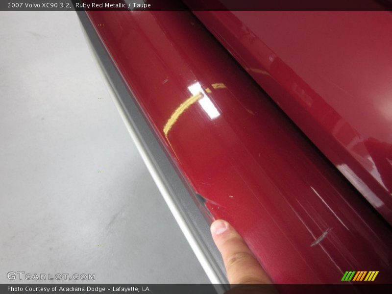 Ruby Red Metallic / Taupe 2007 Volvo XC90 3.2