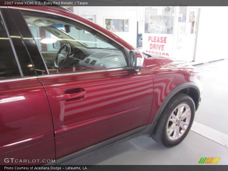 Ruby Red Metallic / Taupe 2007 Volvo XC90 3.2