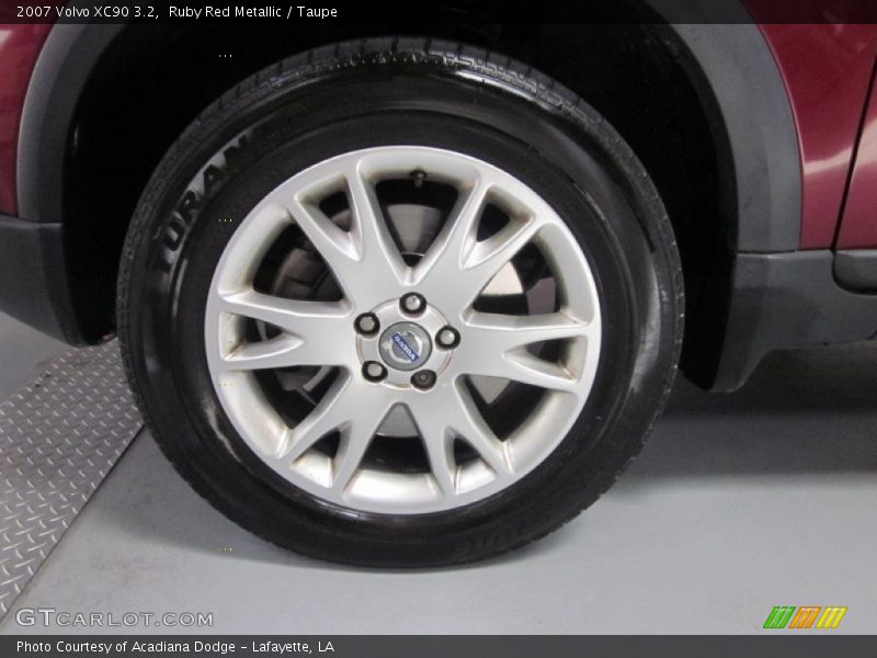 Ruby Red Metallic / Taupe 2007 Volvo XC90 3.2