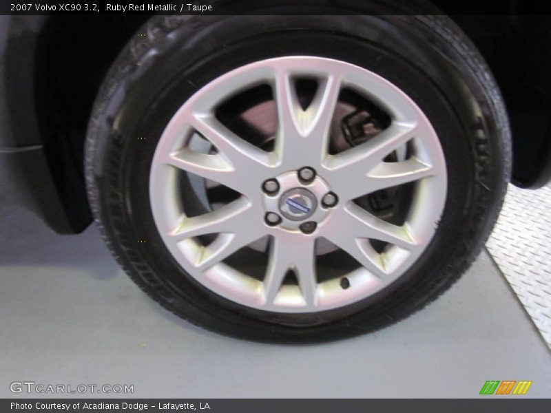 Ruby Red Metallic / Taupe 2007 Volvo XC90 3.2