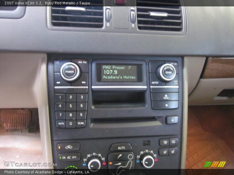 Ruby Red Metallic / Taupe 2007 Volvo XC90 3.2