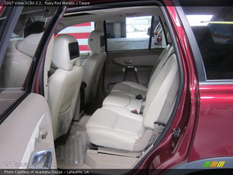 Ruby Red Metallic / Taupe 2007 Volvo XC90 3.2