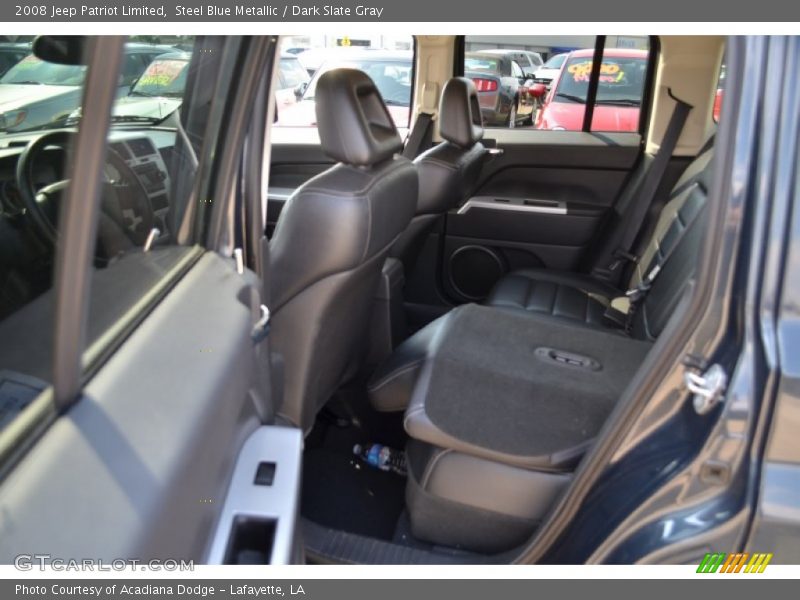 Steel Blue Metallic / Dark Slate Gray 2008 Jeep Patriot Limited