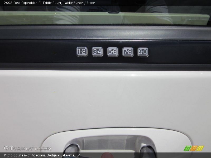 White Suede / Stone 2008 Ford Expedition EL Eddie Bauer