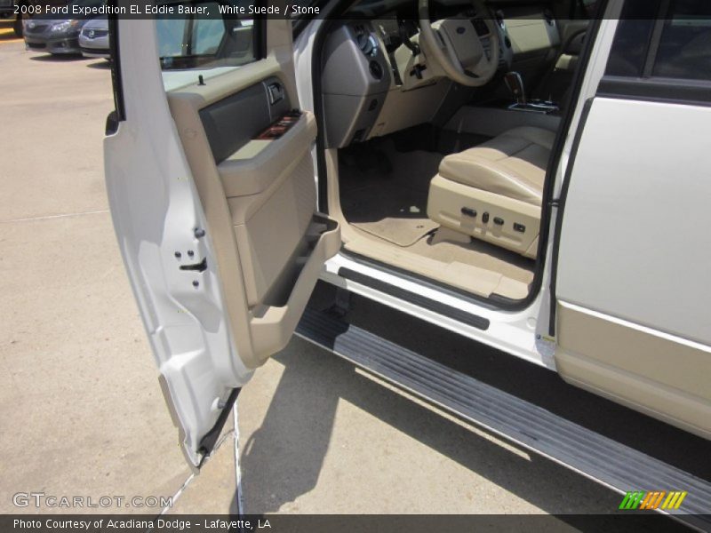 White Suede / Stone 2008 Ford Expedition EL Eddie Bauer