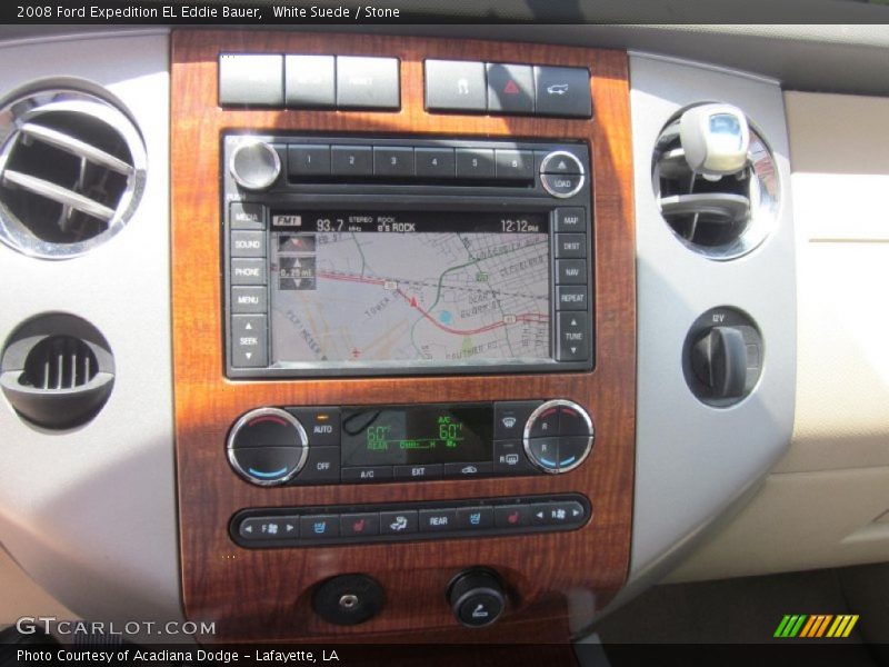 White Suede / Stone 2008 Ford Expedition EL Eddie Bauer