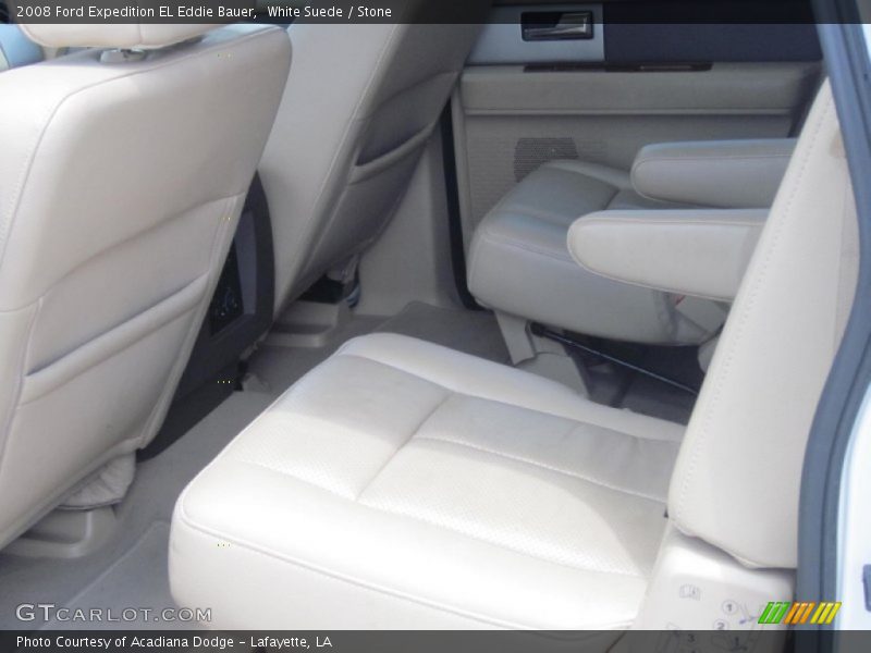 White Suede / Stone 2008 Ford Expedition EL Eddie Bauer