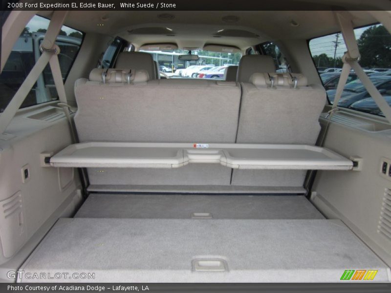 White Suede / Stone 2008 Ford Expedition EL Eddie Bauer