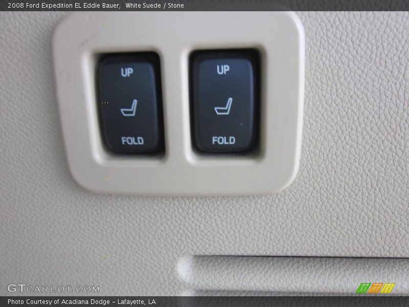 White Suede / Stone 2008 Ford Expedition EL Eddie Bauer