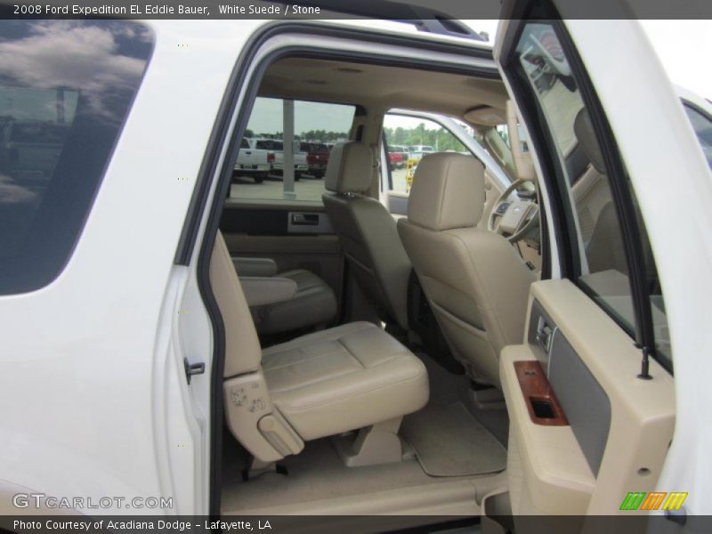 White Suede / Stone 2008 Ford Expedition EL Eddie Bauer
