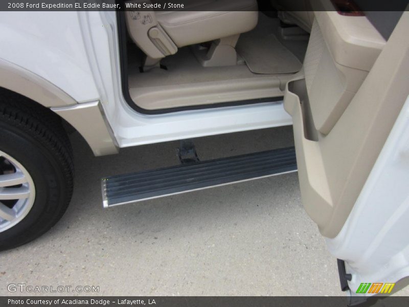 White Suede / Stone 2008 Ford Expedition EL Eddie Bauer