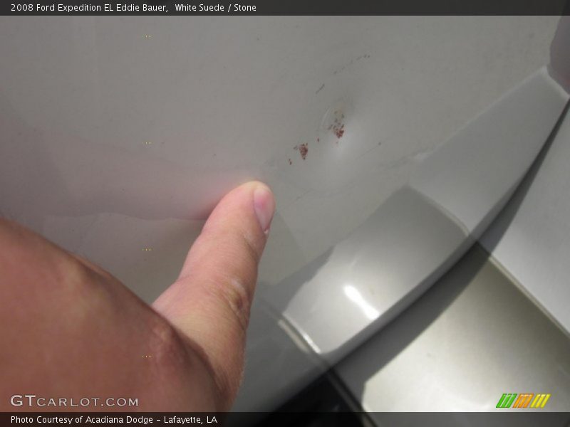 White Suede / Stone 2008 Ford Expedition EL Eddie Bauer