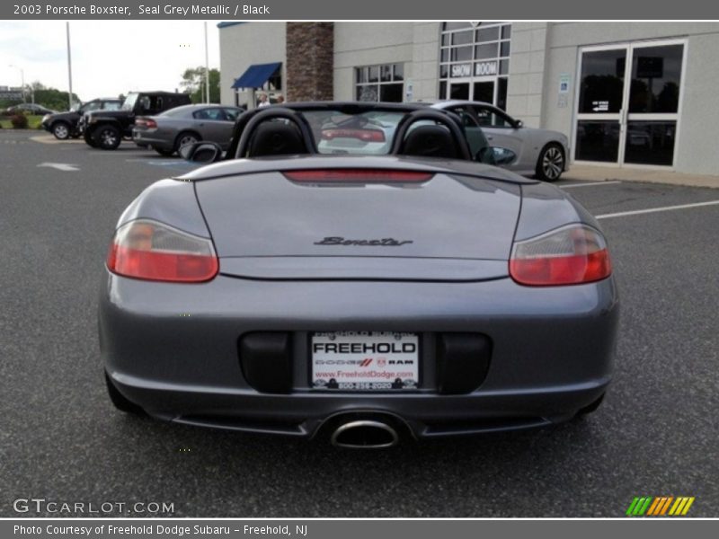 Seal Grey Metallic / Black 2003 Porsche Boxster