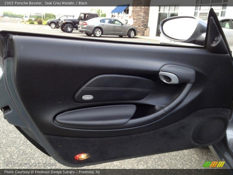 Seal Grey Metallic / Black 2003 Porsche Boxster