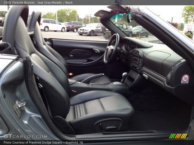 Seal Grey Metallic / Black 2003 Porsche Boxster