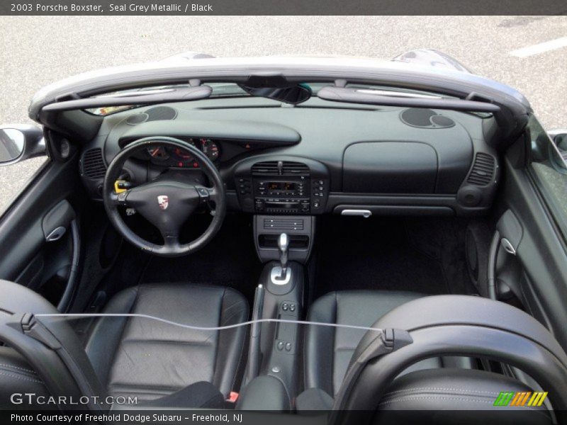 Seal Grey Metallic / Black 2003 Porsche Boxster