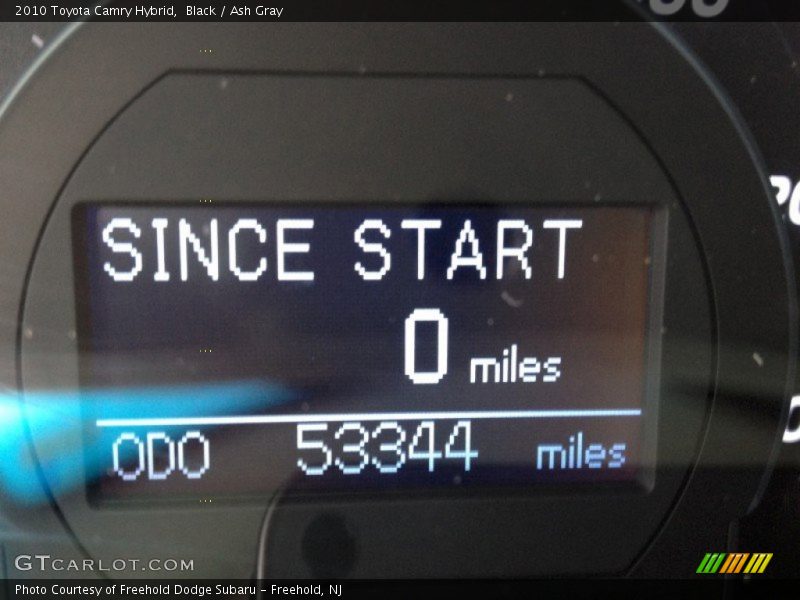 Black / Ash Gray 2010 Toyota Camry Hybrid
