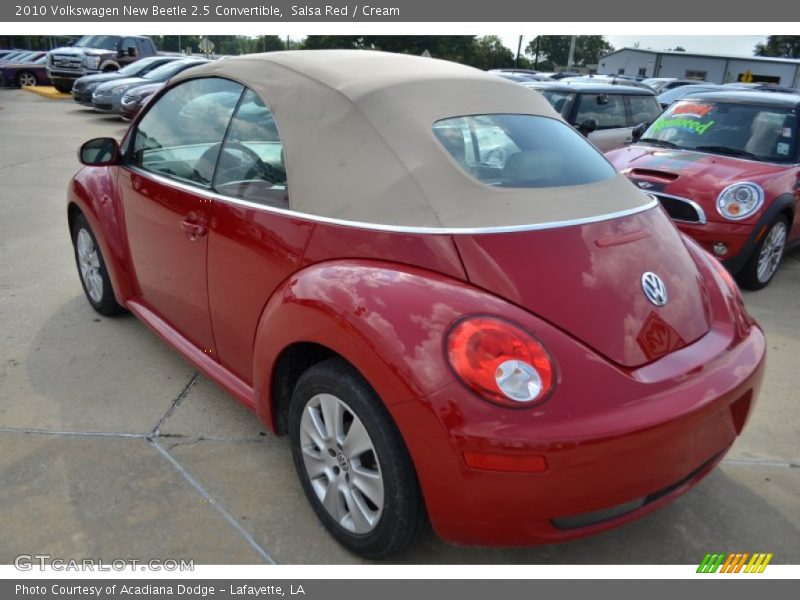 Salsa Red / Cream 2010 Volkswagen New Beetle 2.5 Convertible