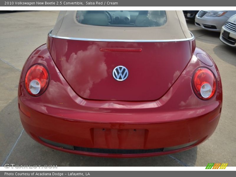 Salsa Red / Cream 2010 Volkswagen New Beetle 2.5 Convertible