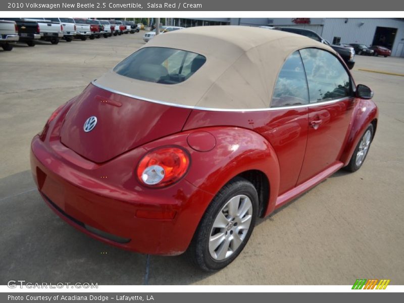 Salsa Red / Cream 2010 Volkswagen New Beetle 2.5 Convertible
