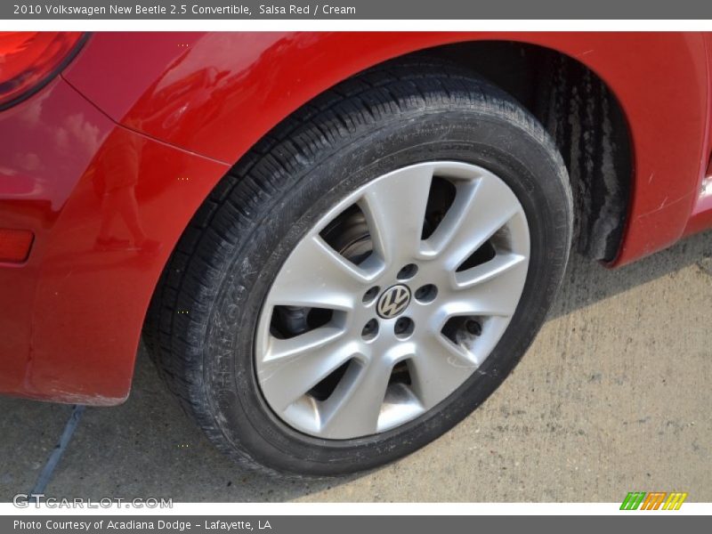 Salsa Red / Cream 2010 Volkswagen New Beetle 2.5 Convertible