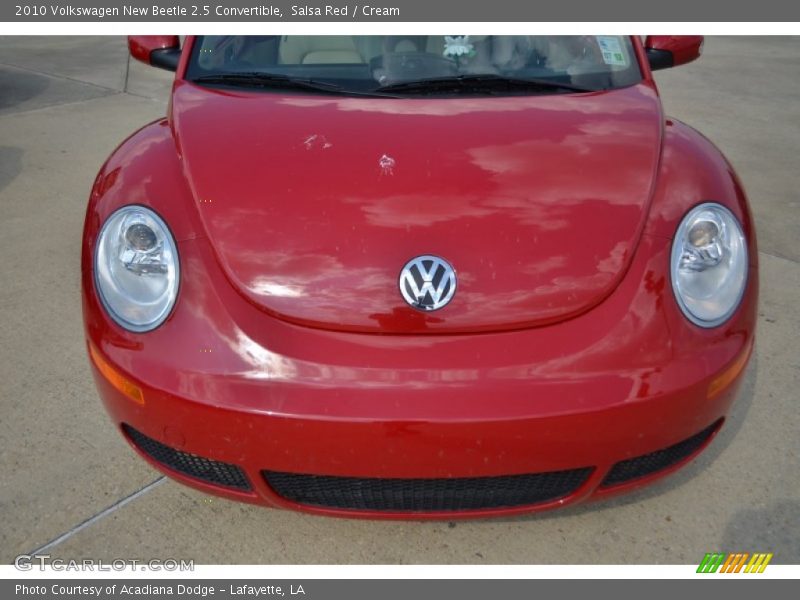 Salsa Red / Cream 2010 Volkswagen New Beetle 2.5 Convertible