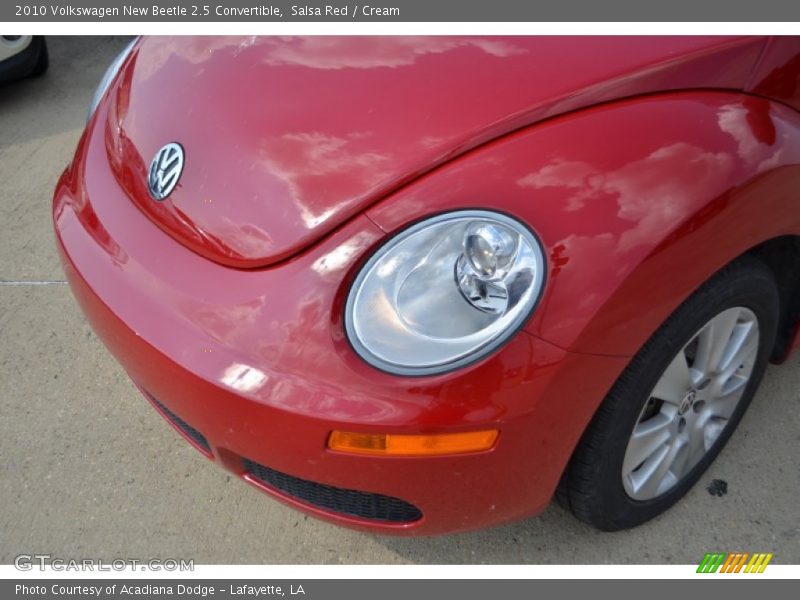 Salsa Red / Cream 2010 Volkswagen New Beetle 2.5 Convertible