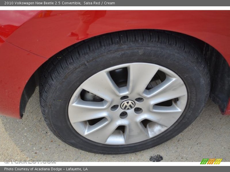 Salsa Red / Cream 2010 Volkswagen New Beetle 2.5 Convertible