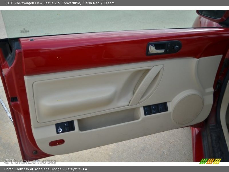 Salsa Red / Cream 2010 Volkswagen New Beetle 2.5 Convertible