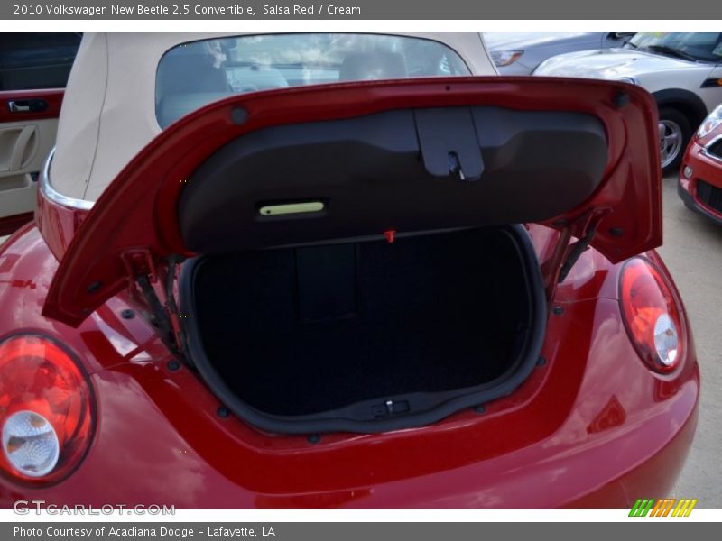Salsa Red / Cream 2010 Volkswagen New Beetle 2.5 Convertible