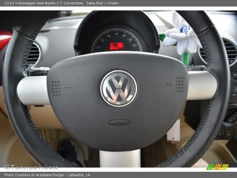 Salsa Red / Cream 2010 Volkswagen New Beetle 2.5 Convertible