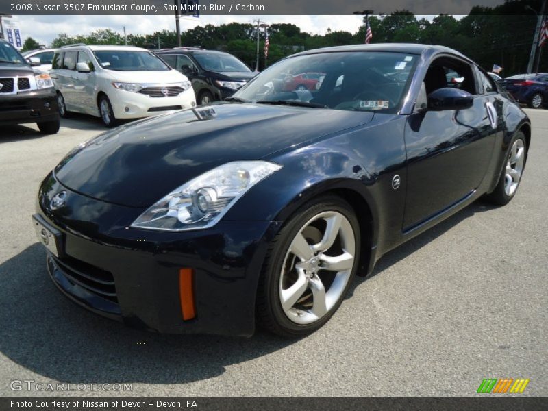 Front 3/4 View of 2008 350Z Enthusiast Coupe