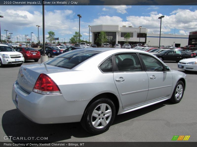 Silver Ice Metallic / Gray 2010 Chevrolet Impala LS