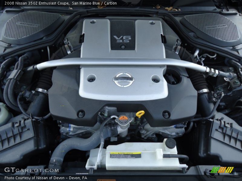  2008 350Z Enthusiast Coupe Engine - 3.5 Liter DOHC 24-Valve VVT V6