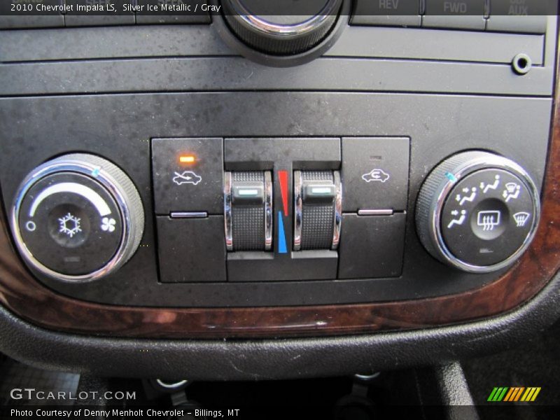 Silver Ice Metallic / Gray 2010 Chevrolet Impala LS