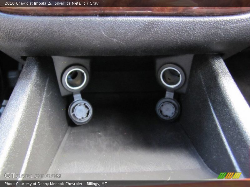 Silver Ice Metallic / Gray 2010 Chevrolet Impala LS