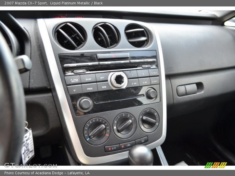 Controls of 2007 CX-7 Sport