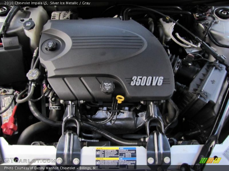 Silver Ice Metallic / Gray 2010 Chevrolet Impala LS