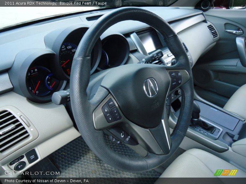  2011 RDX Technology Steering Wheel