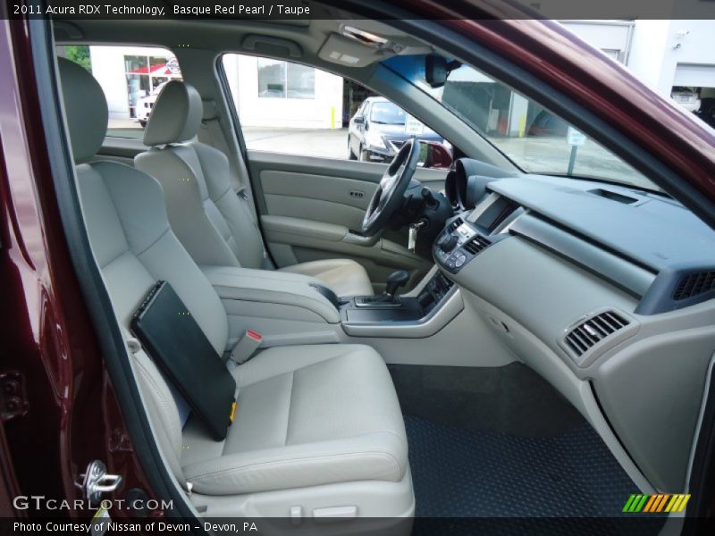  2011 RDX Technology Taupe Interior