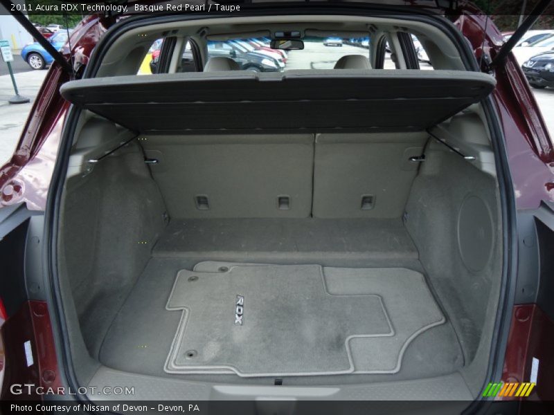  2011 RDX Technology Trunk