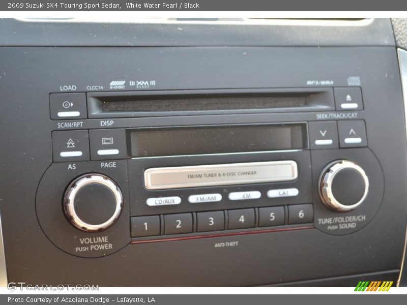Audio System of 2009 SX4 Touring Sport Sedan